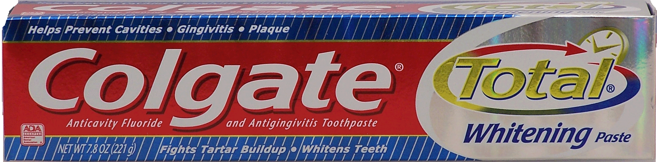 Colgate&nbsp;Total&nbsp;anticavity, fluoride, antigingivitis, whitening toothpaste Full-Size Picture